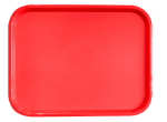 Правоъгълна табла за сервиране 41.5 x 30 x 1 см, червен черен