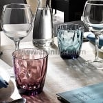 Diamond Blue чаши за уиски 390 мл - 6 броя, Bormioli Rocco Италия