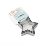 Комплект метални форми за бисквити Звезда Norsk, 3 части, Luigi Ferrero