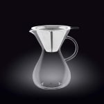 Каничка за кафе с метален филтър 500 мл Thermo Glass, WILMAX Англия