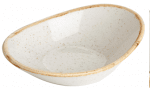 Порцеланова овална купичка за сос 11 см BEIGE, 6 броя, Porland Турция