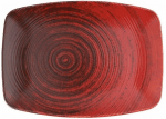 Порцеланово овално плато 32 см, ETHOS LYKKE RED, Porland Турция