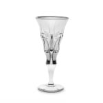 Кристални чаши за вино 240 мл CASCADE PLATINUM, 6 броя, Bohemia Crystal