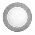 PRISMA стъклена чиния / плато за сервиране с борд 33 см - 2 броя, Vidivi Италия