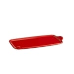 Керамична плоча 31.5 x 16 см APPETIZER PLATTER, червен цвят, EMILE HENRY Франция