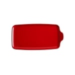 Керамична плоча 31.5 x 16 см APPETIZER PLATTER, червен цвят, EMILE HENRY Франция
