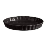 Керамична форма за тарт 29.5 см TART DISH, черен цвят, EMILE HENRY Франция