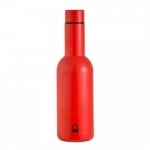 Стоманена термобутилка за вода 550 мл, червен цвят, United Colors Of Benetton