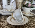 Порцеланов сервиз за кафе или чай 220 мл, 12 части, Royal Gold Morello