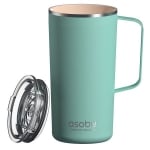Термочаша с керамично покритие 600 мл TOWER MUG, цвят мента, ASOBU Канада