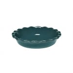 Керамична форма за пай 26 см PIE DISH, цвят синьо-зелен, EMILE HENRY Франция