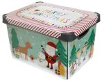 Коледна кутия за съхранение 22 литра CHRISTMAS CHARACTER