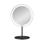 Увеличително огледало MODO с LED светлина, черен цвят, BLOMUS Германия