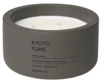 Ароматна свещ FRAGA, размер XL, аромат Kyoto Yume, цвят Tarmac, BLOMUS Германия