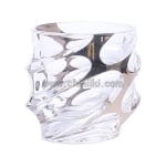 Кристални чаши за уиски Calypso Platinum 300 мл, 6 броя, Bohemia Crystal