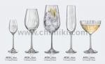 Чаши за шампанско Waterfall 190 мл, 6 броя, Bohemia Crystalex