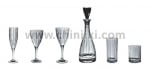 Caren кристални чаши за червено вино 300 мл - 6 броя, Bohemia Crystal