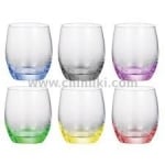 Rainbow цветни чаши за ракия 60 мл - 6 броя, Bohemia Crystalex