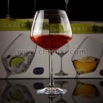 Giselle чаши за червено вино 580 мл - 6 броя, Bohemia Crystalex