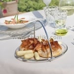 Banquet плато за сервиране с метална дръжка 33 см, Vidivi Италия