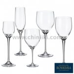 SITTA чаши за шампанско 240 мл - 6 броя, Bohemia Crystalite