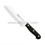 Нож SANTOKU 17 см Universal, черна дръжка, Arcos Испания