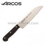 Нож SANTOKU 17 см Universal, черна дръжка, Arcos Испания