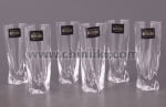 Куадро комплект чаши за ракия 50 мл - 6 броя, Bohemia Crystalite
