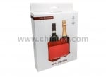 Охладител за бутилки с гел, червен, Vin Bouquet Испания