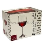 Mondo чаши за червено вино 450 мл - 6 броя, Rona Словакия