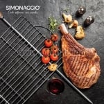 Метална скара за барбекю с дървени дръжки 85.8 x 41.5 x 3.2 см ARGENTINIAN GRILL, Simonaggio Бразилия