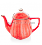 Порцеланов чайник 750 мл RED, GÜRAL Турция