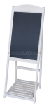 Информационна дъска за писане на меню 116 см, бял цвят