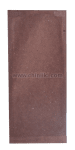 Хартиен джоб за прибори и салфетка, цвят кафяв 11 x 25 см, 125 броя