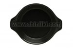 Порцеланово саханче 22 см, черен цвят, Porland Турция