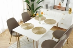 Подложка за хранене 38 см PVC, GOLD STYLE, 6 броя