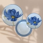 Порцеланов сервиз за хранене 18 части, ROYAL BLUE POPPY 