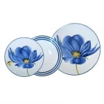 Порцеланов сервиз за хранене 18 части, ROYAL BLUE POPPY 