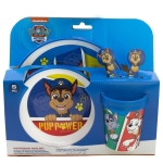 Детски сервиз за хранене 5 части PAW PATROL, пластмаса