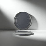 Керамична десертна чиния с борд 20 см - Nordic GRAY