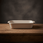 Правоъгълна керамична форма за печене 2.4 л - Heritage, екрю