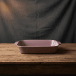 Правоъгълна керамична форма за печене 2.4 л - Heritage, пепел от рози
