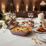 Правоъгълна керамична форма за печене 2.4 л - Heritage, пепел от рози