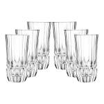 Стъклени чаши за вода 300 мл  Royal - 6 броя