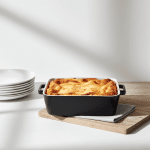 Квадратен керамичен съд за печене 3.2 л. Urban Matte, Черен 