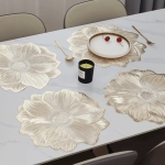 Подложка за хранене 38 см PVC Lotus Gold
