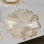 Подложка за хранене 38 см PVC Lotus Gold