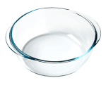 Стъклен съд за AirFryer 2.3 л - кръгъл, PYREX Франция