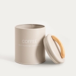 метален съд за кафе с капак