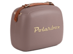 Хладилна чанта 6 литра с 2 кутии за храна Mauve Gold, цвят бордо, Polarbox Испания